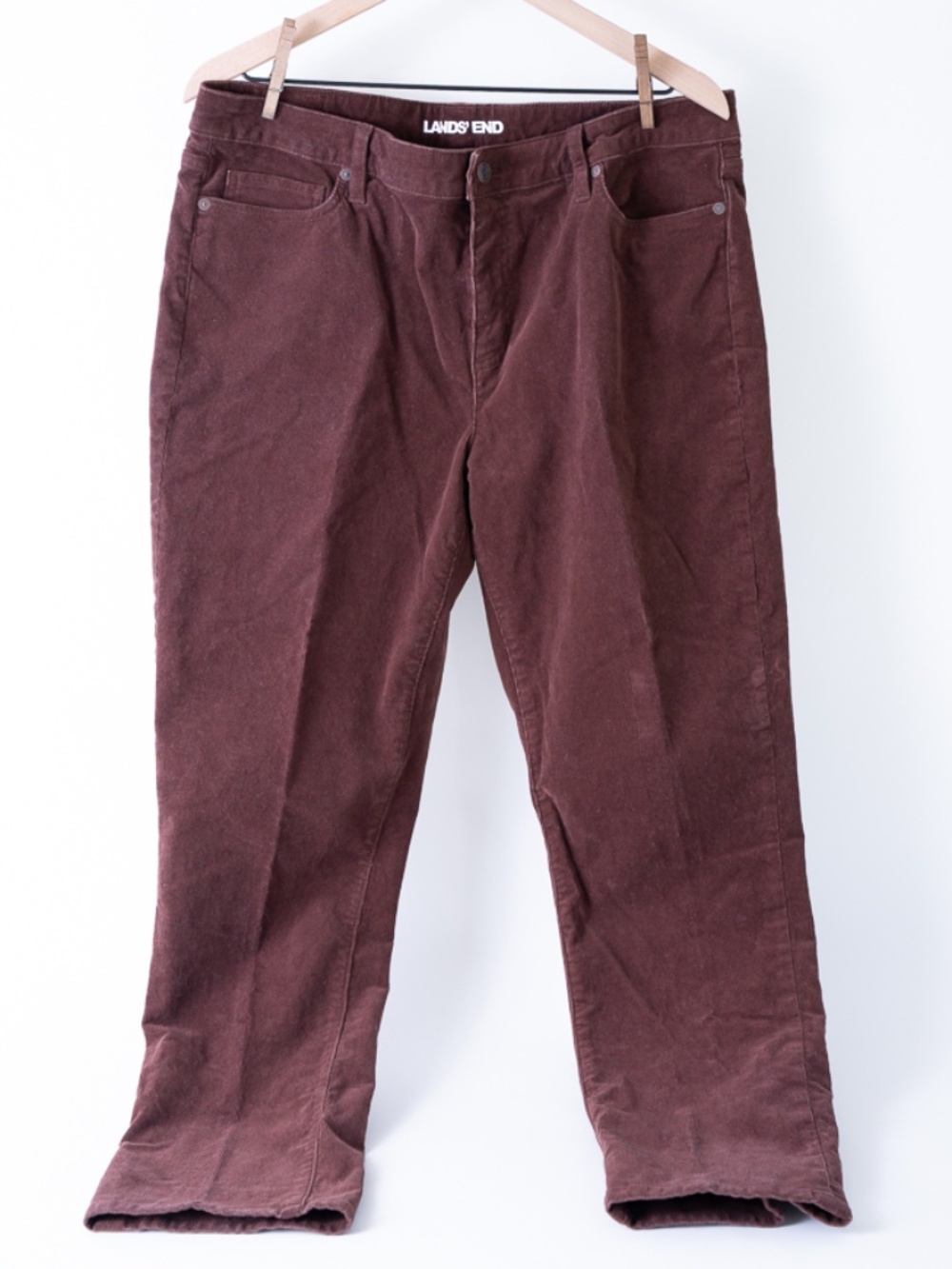 Lands' End Brown Corduroy Pants